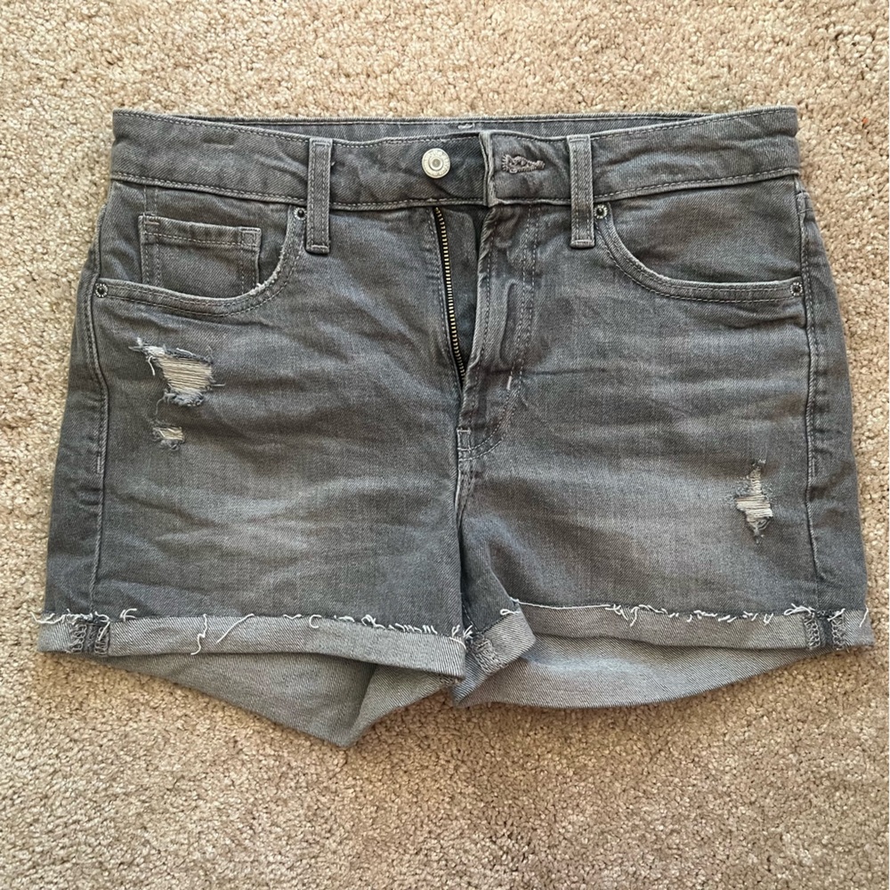 Old Navy Gray Jean Shorts